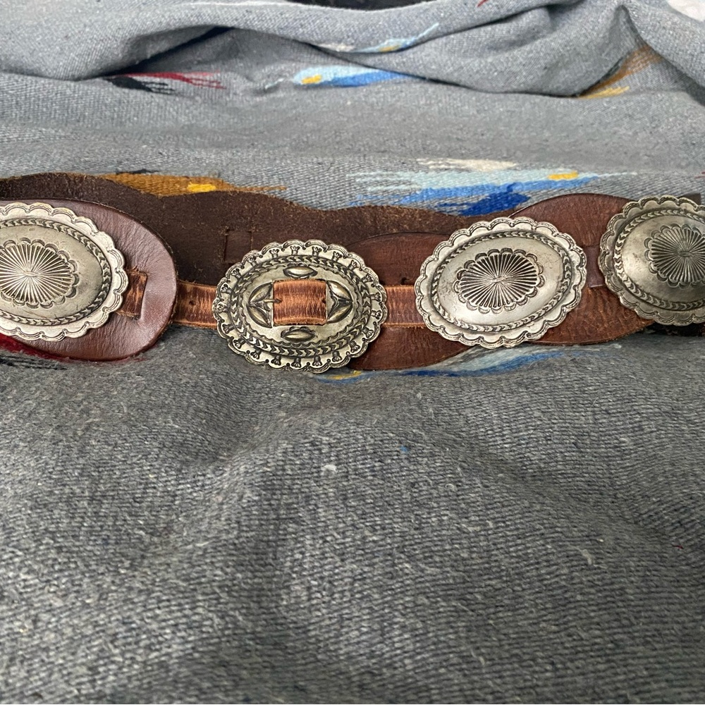 Ralph Lauren brown concho Belt